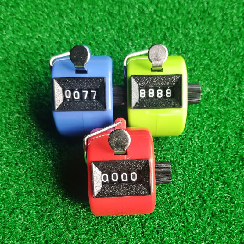 Professional Golf Score Counter, Mechanical Counting Device for Tracking Strokes