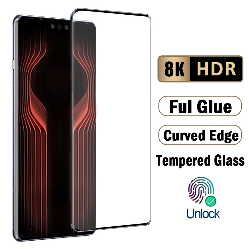 

1-3Piece Curved Tempered Glass for Huawei Mate 70 60 RS Ultimate Full Glue Screen Protector for Mate X6 X5 X3 40 50 60 70 Pro+