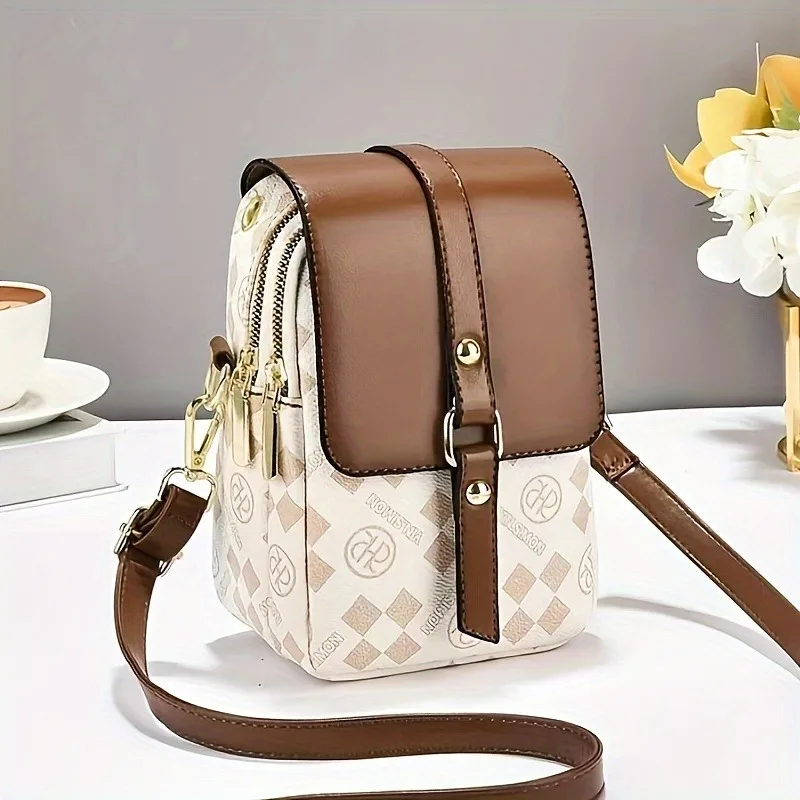 Fashion Shoulder Bag Hot Selling Mini Phone Crossbody Bag for Women PVC Material Stylish Womens Purse image 2
