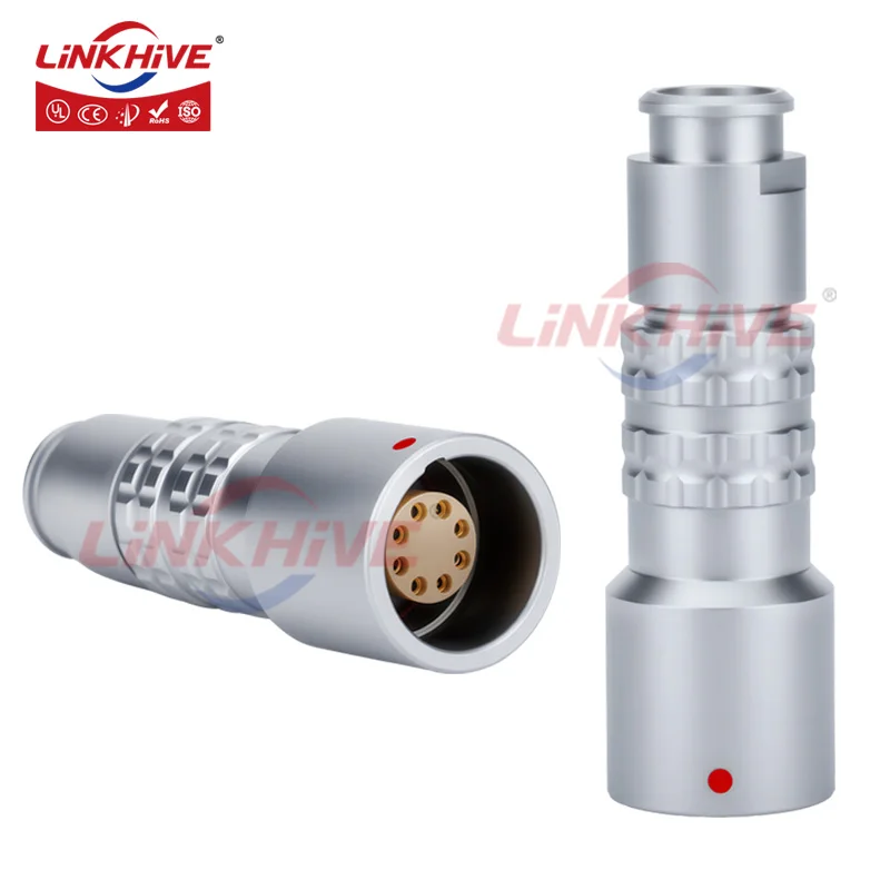 Compatible with LEMO Free Socket PHG 0K 1K 2K 3K 4K 2 3 4 5 6 7 8 9 10 12 14 16 18 19 20 24 30 32 40 48 Pin Push Pull Connector