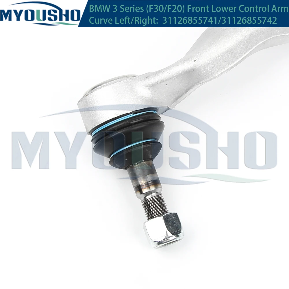 MyoshoFor BMW 1/2/3/4 Series F30 F31 F32 F33 F34 F35 F20 F21 F22 F80 F82 F83 F87 Front Lower Suspension Control Arm Curve