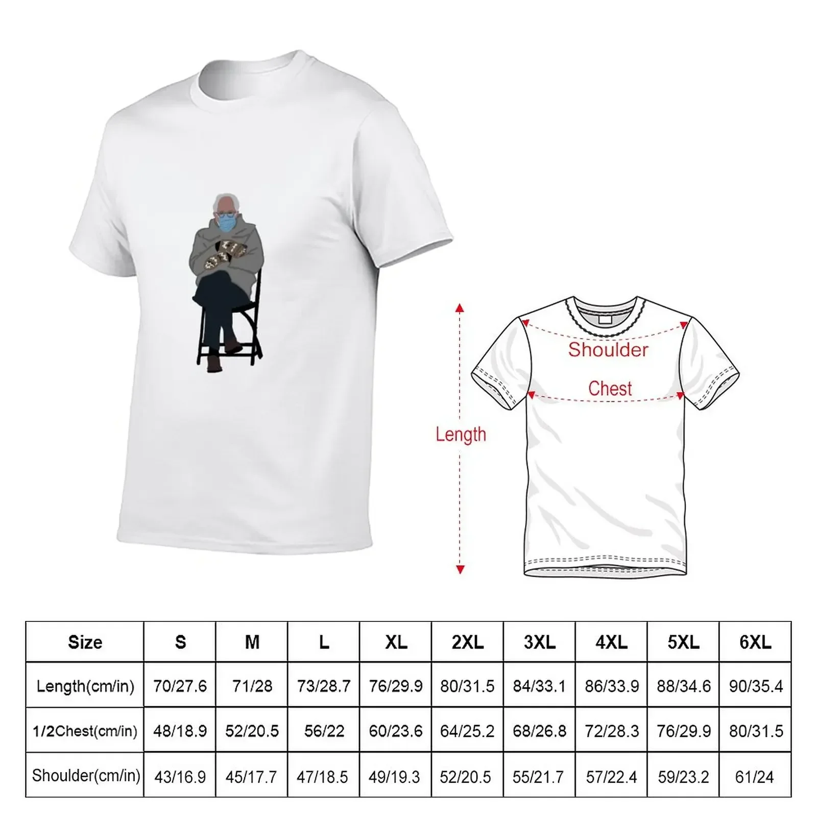 bernie sanders inauguration mittens T-Shirt customs design your own cute clothes boys whites designer t shirt men