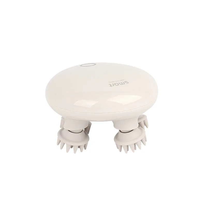 Head Massager Charging Waterproof Scalp Massager with Red Light Shining on The Head Massager Massage Claws
