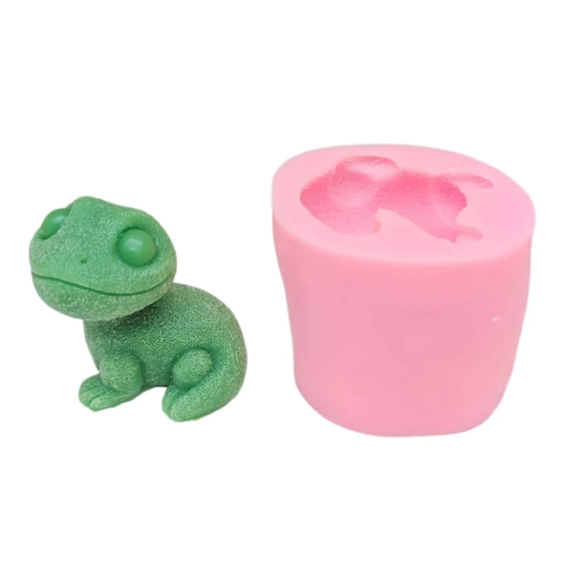 Silicone Mould Cartoon Geckos Molds Baking Molds Soap Mold Craft Supplies