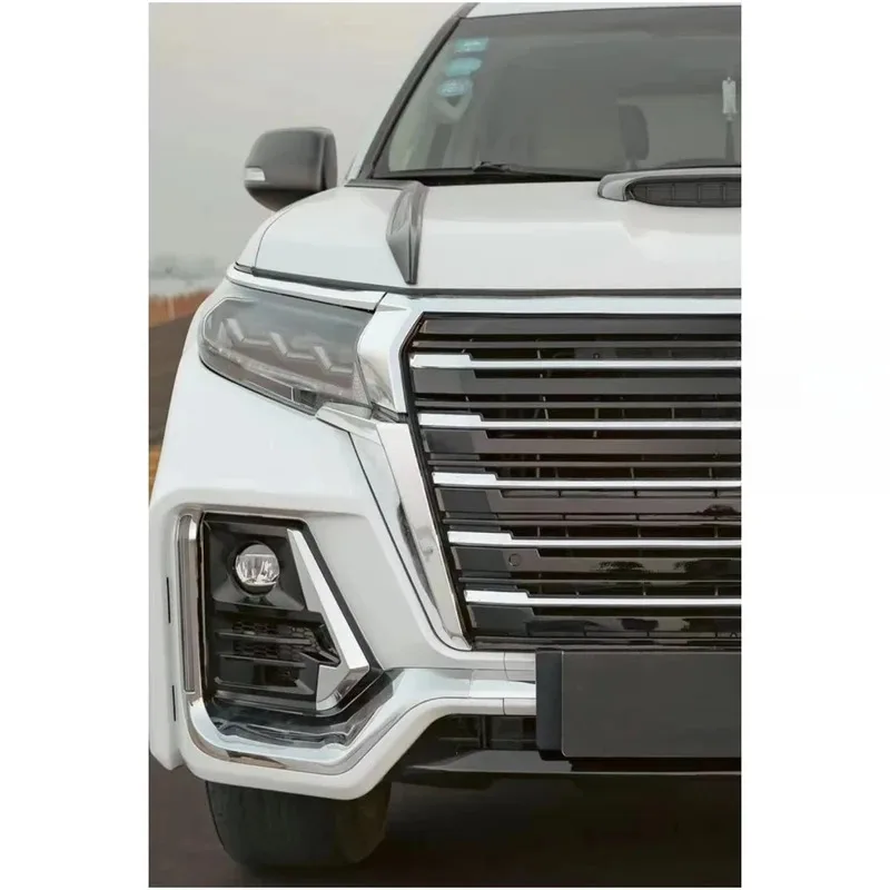 

Auto body system for Prado 2010-2017 to 2018-2020 style front rear bumper with grille headlights taillights body kit