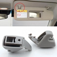 2Pcs Sun Visor Clip Hook For Support Bracket REGAL GT GM Chevrolet AVEO Opel 95994975 Cruze Sonic Spark Auto Car Accessories
