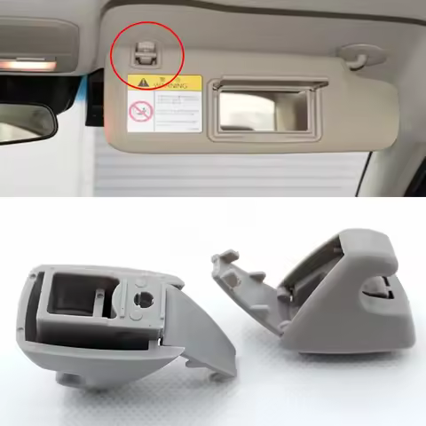 2Pcs Sun Visor Clip Hook For Support Bracket REGAL GT GM Chevrolet AVEO Opel 95994975 Cruze Sonic Spark Auto Car Accessories
