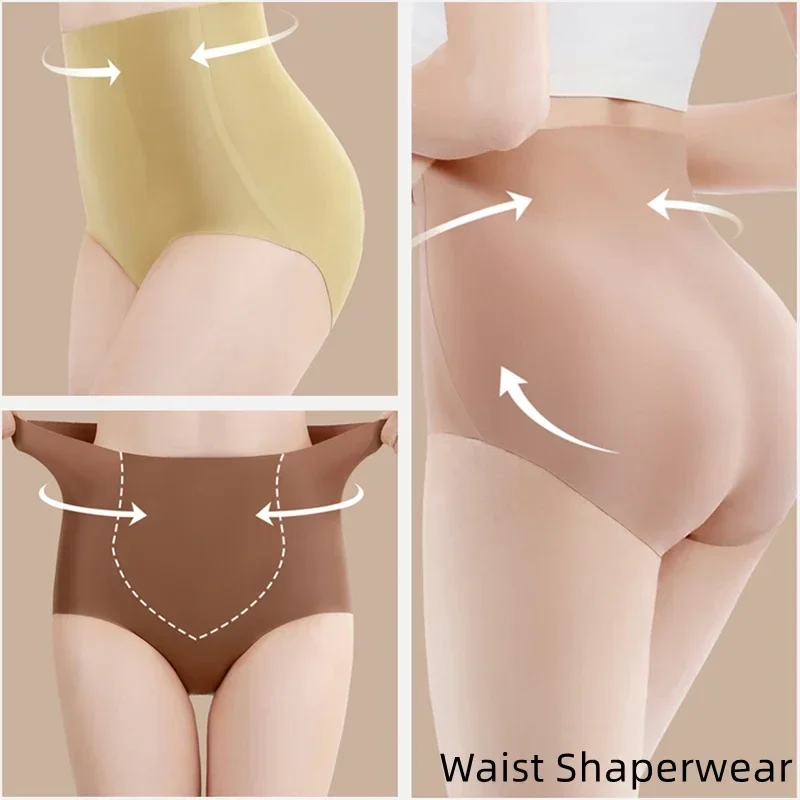 Women High Rise Body Shaper Underwear Sexy Shaperwear Briefs Female High Elasticity Panties Closing Waist Lifting Buttocks Pants - Image 2