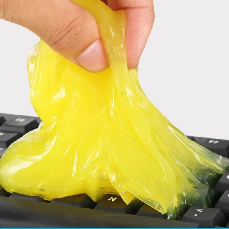 NewAuto Auto Reinigung Pad Kleber Pulver Reiniger Magie Reiniger Staub Entferner Gel Hause Computer Tastatur Sauber Werkzeug Auto Reinigung