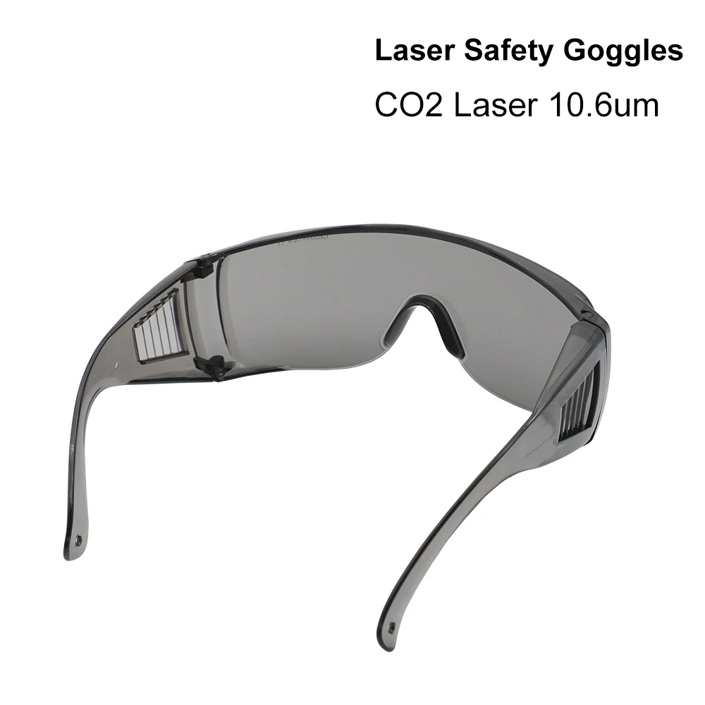 HAOJIAYI-gafas de seguridad láser 10600nm, protección de escudo OD4 + CE para máquina de grabado y corte láser CO2