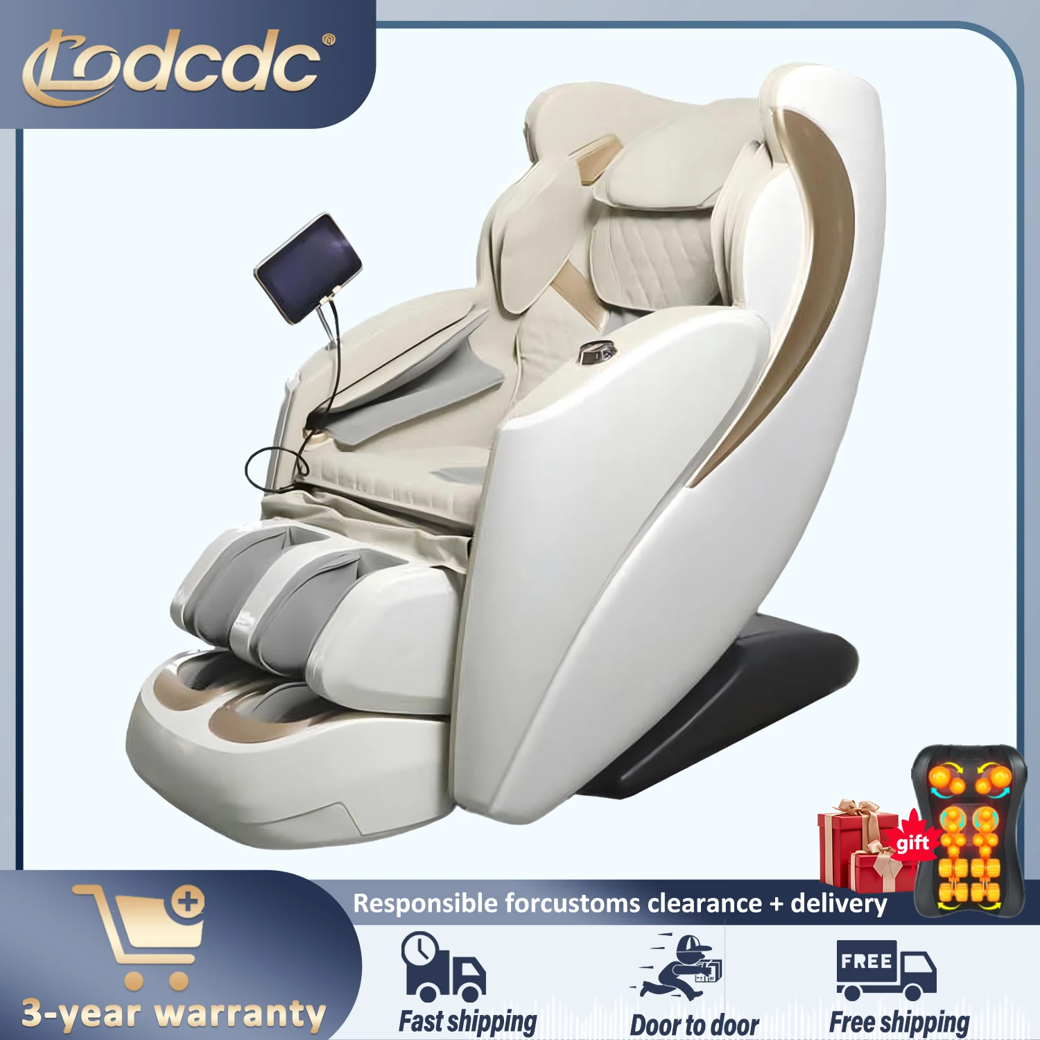 

massage chair shiatsu massage with Heating Airbags Bluetooth Speaker Zero Gravity Massage Chair 3 Year Warranty Office Massage