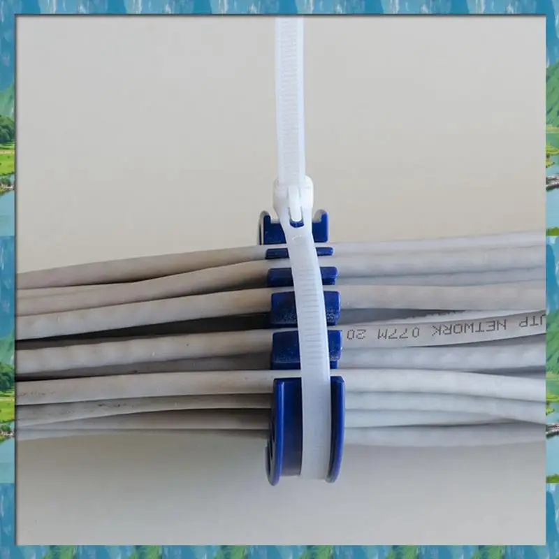 AB07 outil d'organisation de câbles chauds Kit de paquets de câbles réseau avec fixation à crochet et boucle, peigne à fil pour centre de données, salles de serveur