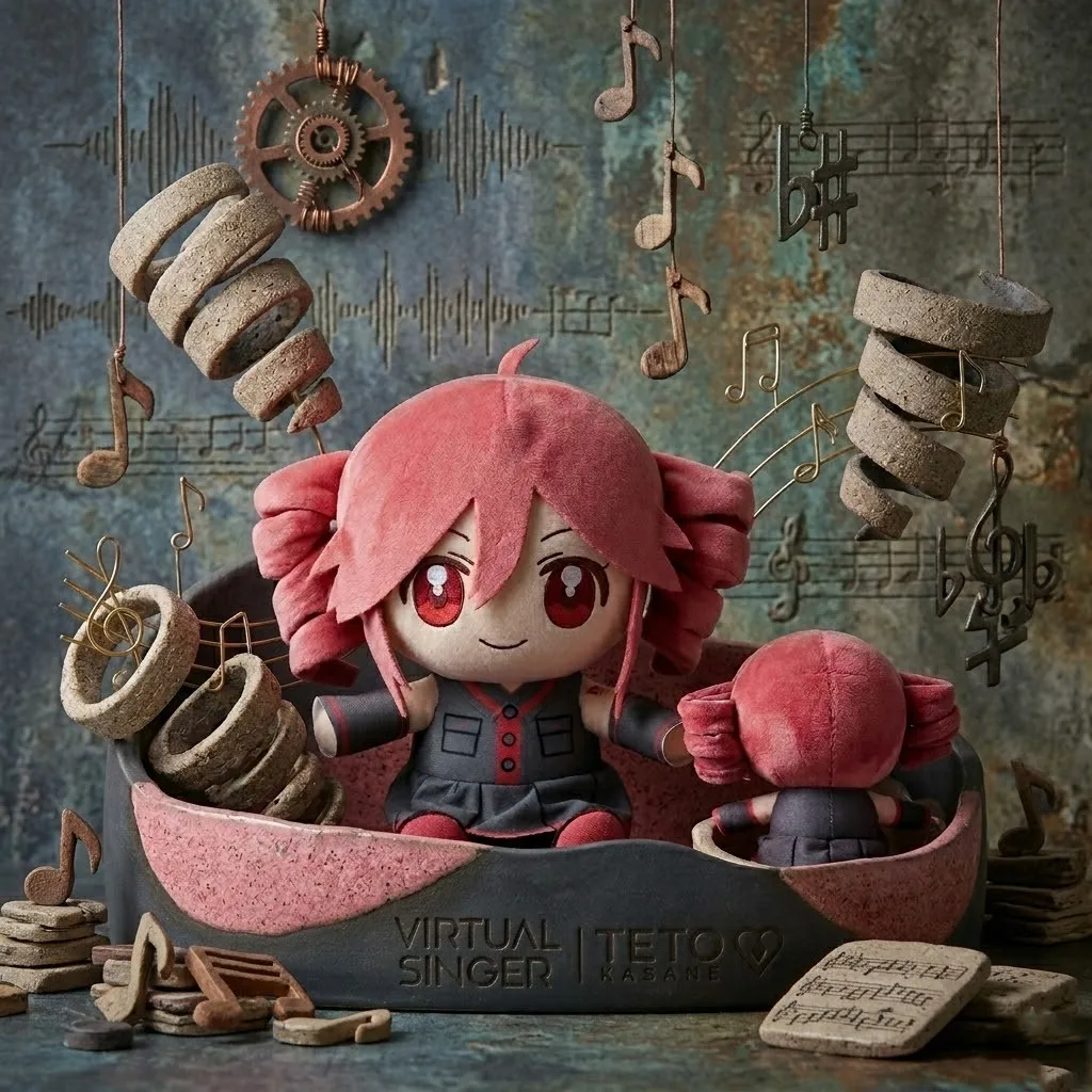 

Плюшевая игрушка Касане Тето, 7,87 дюйма, персонаж мультфильма из популярного телесериала, мягкая плюшевая игрушка, подарок для детей, мальчиков и девочек, коллекционная вещь