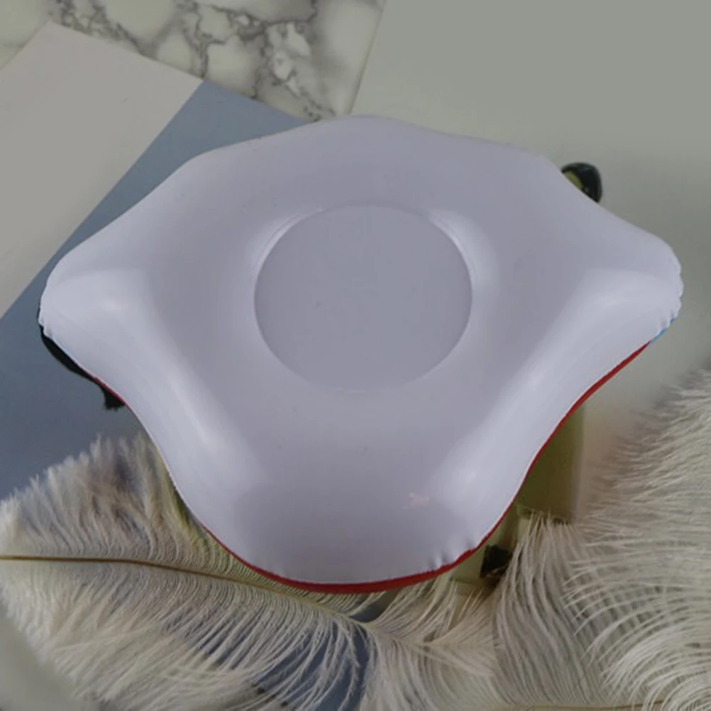 4 قطعة سحابة قوس قزح حامل الكأس القابل للنفخ بولي كلوريد الفينيل العائمة شرب بركة حفلة شاطئ السباحة ملحق الصيف متعة #1