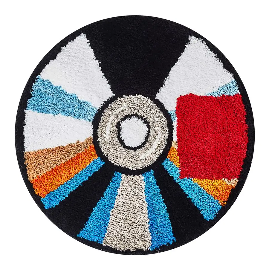 

Коврик 40-дюймовый нескользящий коврик для ванной Tufted Hypebeast, крутые коврики для записей и эстетический ковер для спальни, усилителя, декор для гостиной, ковер с компакт-диском