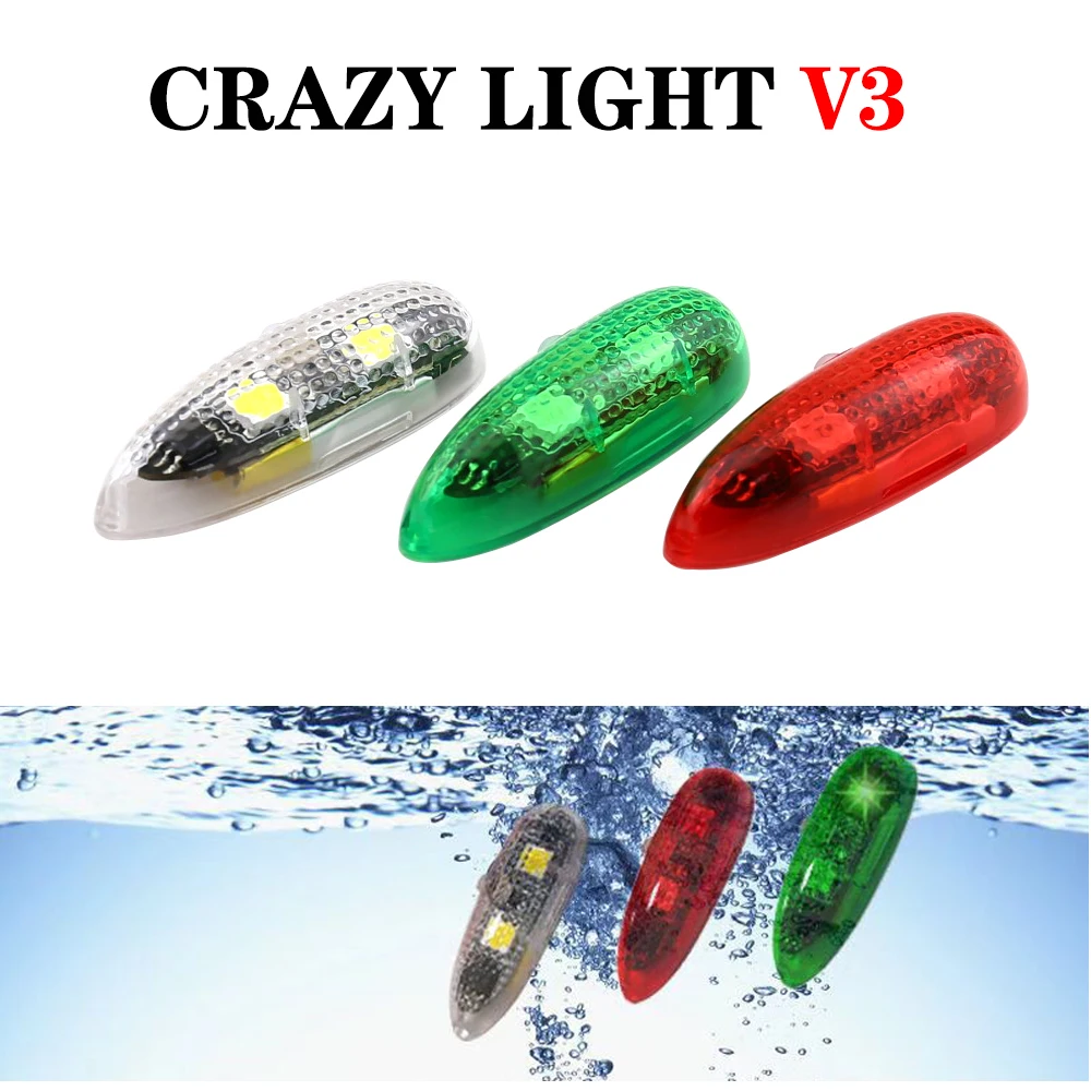 CRAZY LIGHT V3 Waterproof Aerial Light LED Light Fixed Wing FPV RC Aircraft Traversing Machine Night Flight Light