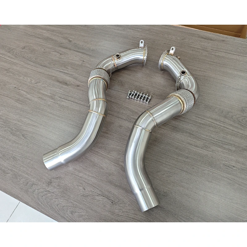 AKS Downpipe For BMW 550i 650i M550i N63 4.4T Downpipe