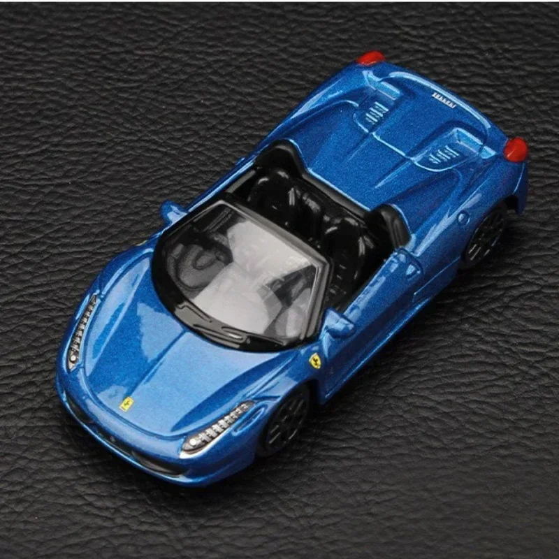 Bburago 1/64 Ferrari LaFerrari Monza SP1 SF90 458 Miniature Alloy Car Model Diecast Vehicle Replica Collection Toy for Boy Gifts