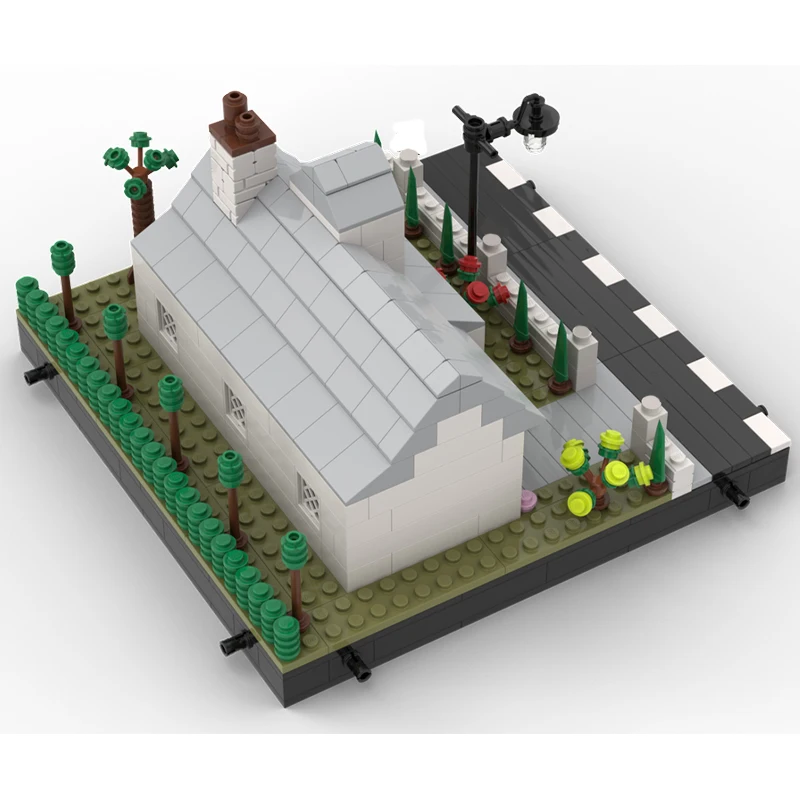 

NEW 533PCS MOC Street View Modular Little House Model Custom Building Blocks Architecture DIY Assembly Display Gift Building Set
