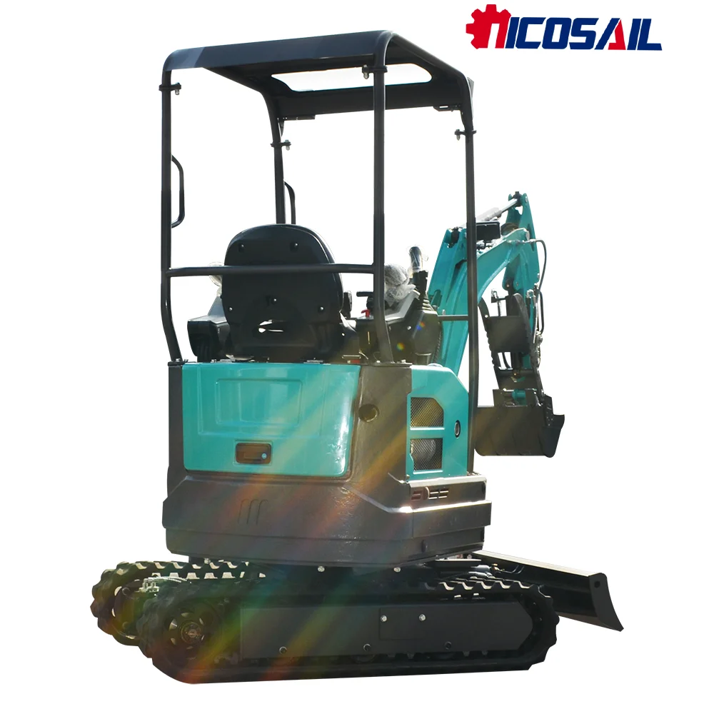 

Hybrid Mini Excavator 1.8-ton Household Farm Remote Controlled Compact Excavator, Free Delivery