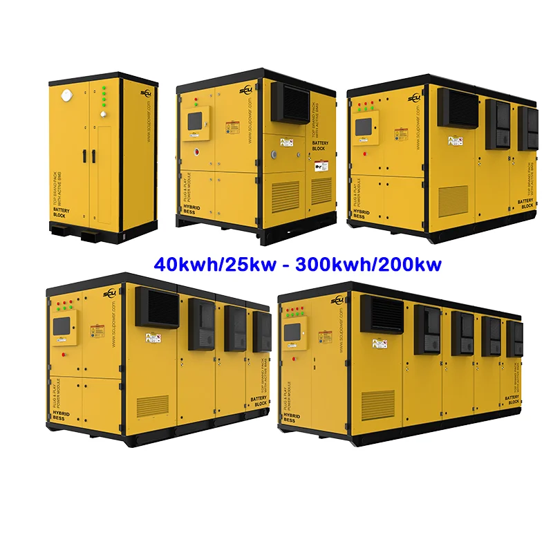Integrated Solar Energy Storage System with PCS Module Connect PV Panels for Home Use