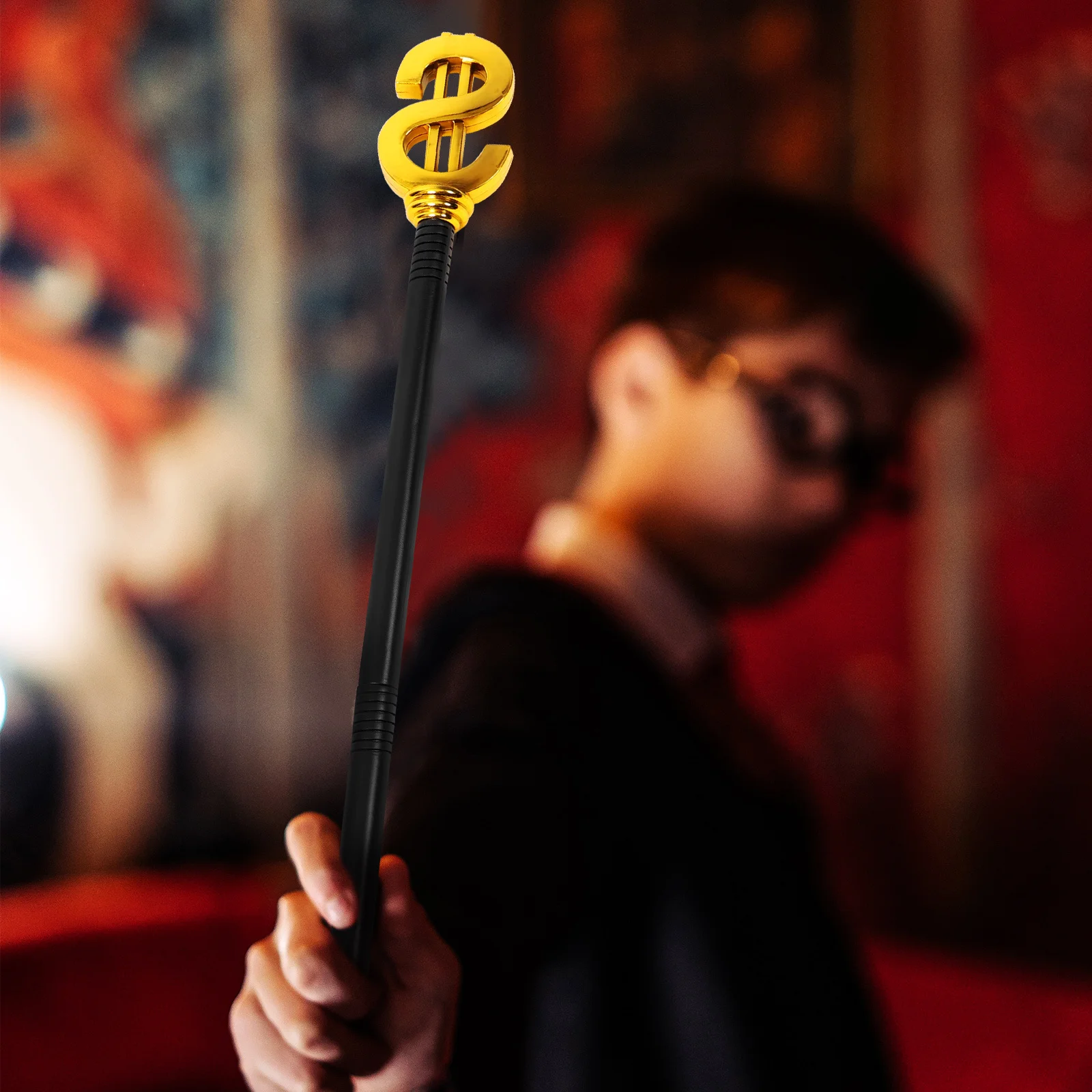 Cosplay Canna Prop Accessorio per costume di Halloween Durevole Impugnatura comoda Squisita fattura Fascino misterioso staccabile