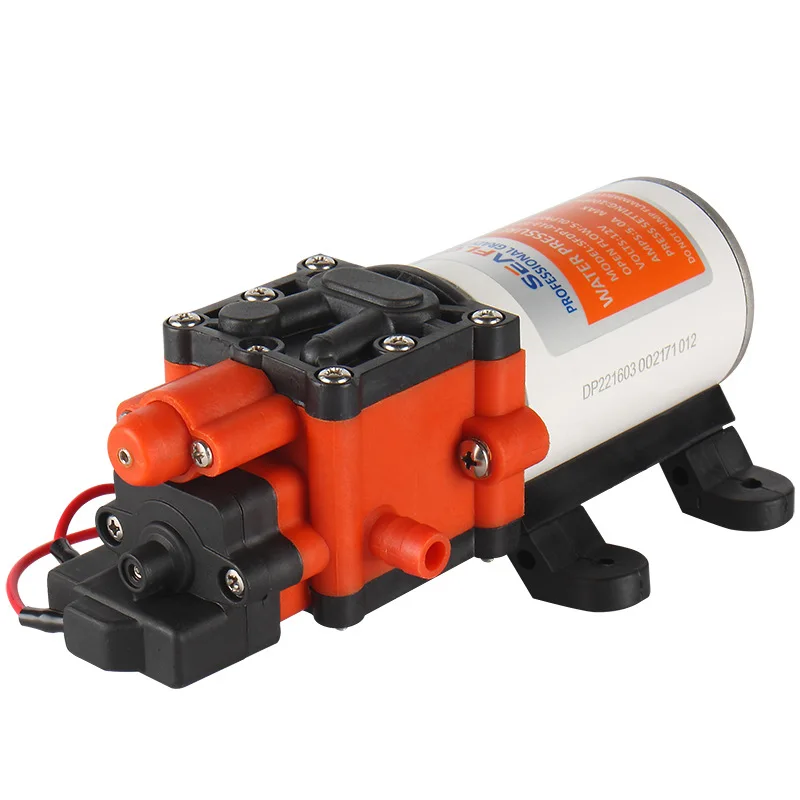 

Micro Self-priming Diaphragm Pump 22 DC Electric Booster Yacht RV Water Pump