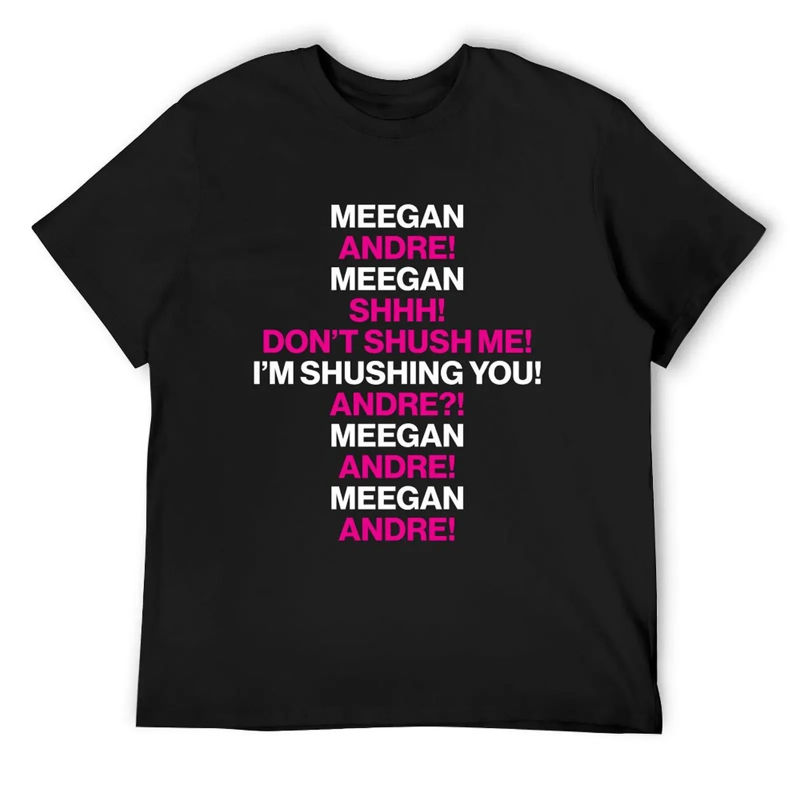 

Meegan And Andre At The Movies (Black Version) T-Shirt luxury t-shirt Luxury man summer tops tees compression shirt men