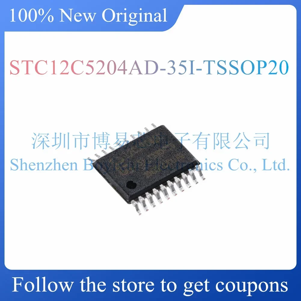 

NEW STC12C5204AD-35I-TSSOP20 Original Product