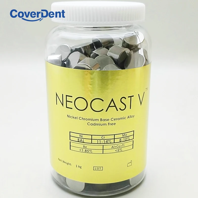 1kg Dental Dentistry NEODONTICS Neocast-V NEO Ceramic Alloy Material Porcelain Ceramic Steel Dental Laboratory Filler Material