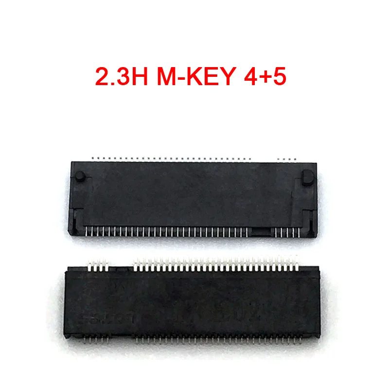 M.2 Stecker 67P A B E M KEY NGFF Interface Steckdose SSD Buchse H = 2,3 3,2 4,2 4,8 5,5 6,7 8,5 M.2 SSD Slot NGFF Buchse Neue