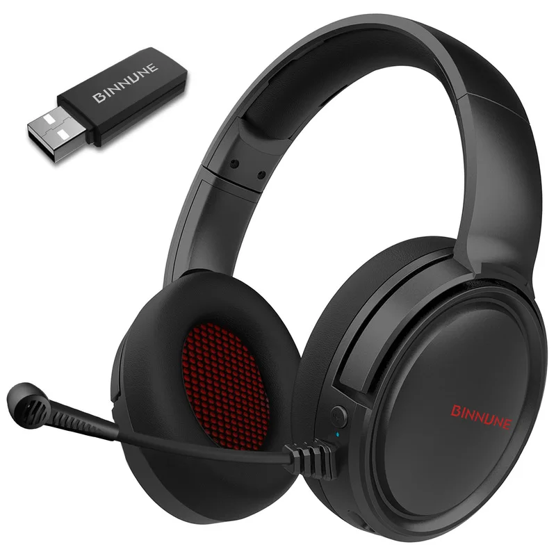 

Nubwo BW02 Wireless Game Headset Head-Mounted Noise Reduction Headset Stereo 2.4g Wireless Bluetooth Headset Surprise Gift