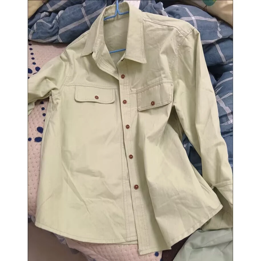 

2025 женская джинсовая куртка с длинными рукавами, корейская женская мода, свободное ковбойское пальто, весна-осень, женские однотонные джинсовые топы для отдыха