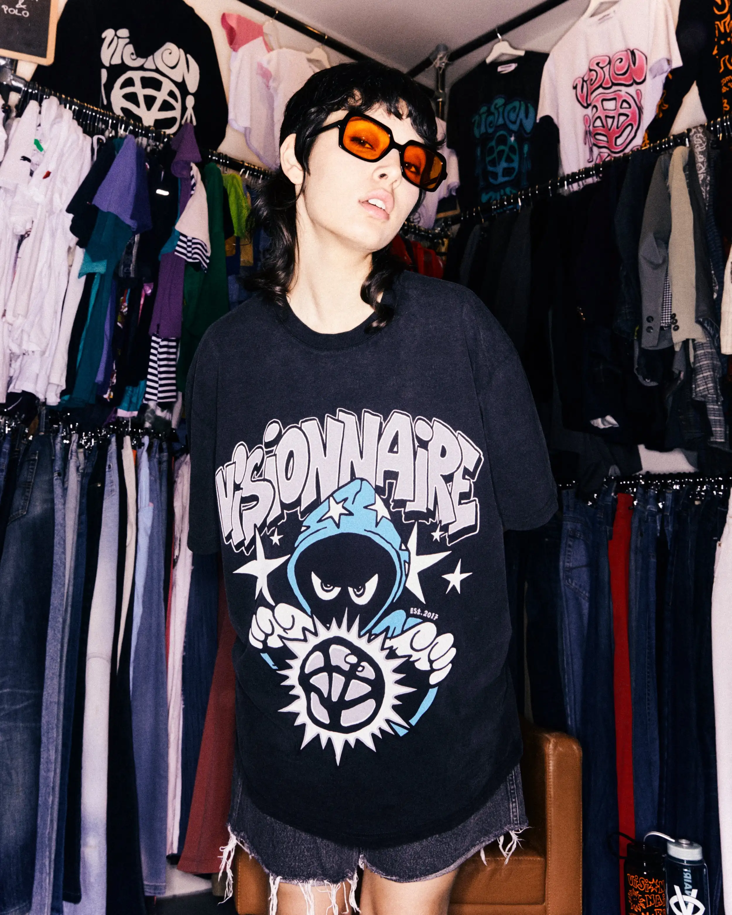 

Trend Graphic Printing Summer Luxury Brand Cotton Men's and Women's T-Shirts Short Sleeves Street Fashion Trend Clothing