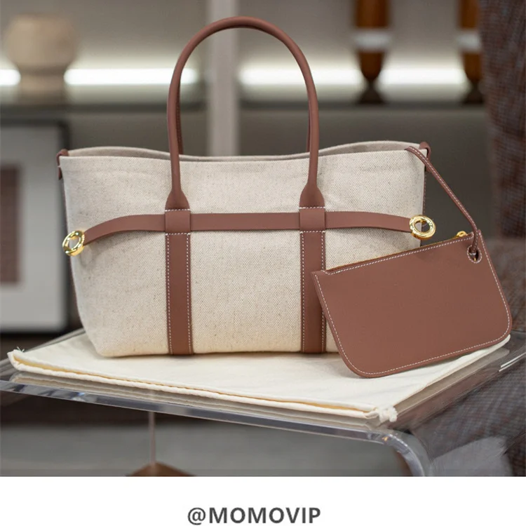 

New Large Capaci Women's Casual Handbag Tote Garden Bag Cowhide Leather Particle Surface Head Layer Leather Handbag