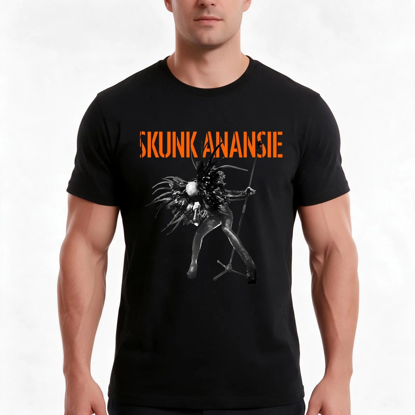 Skunk Anansie 25Live25 Album Classic Classic T-Shirt, Summer Casual Cotton Tee, Oversized Streetwear Tops, Vintage Graphic Print