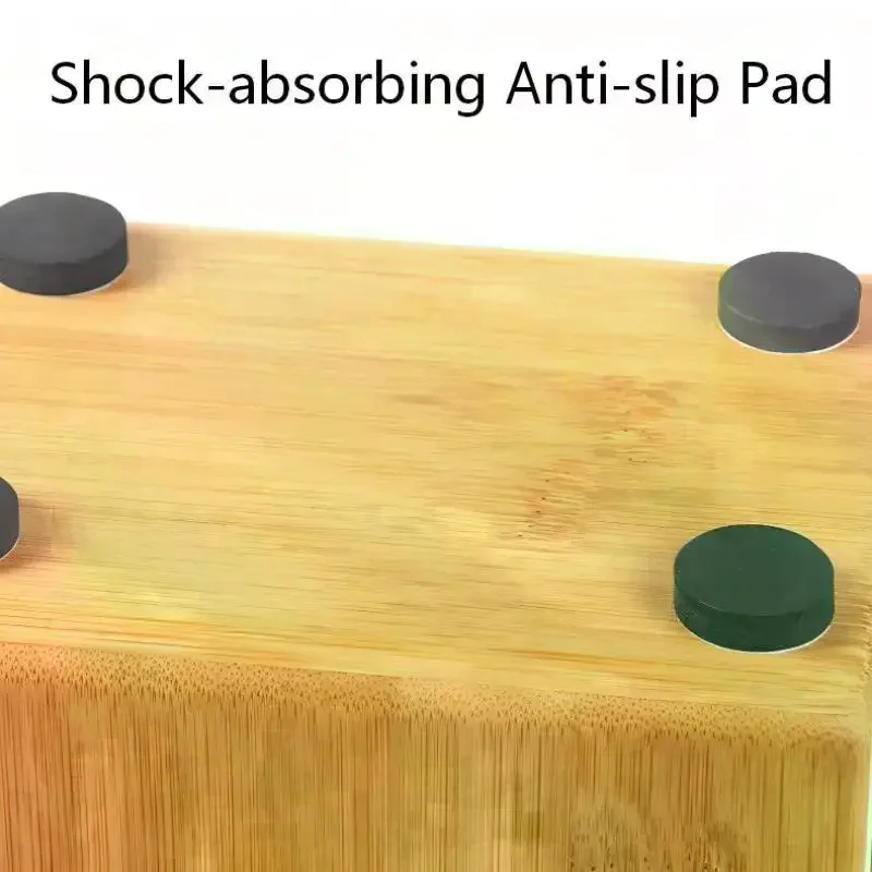 4/8 Peças de Almofadas de Espuma Absorventes de Choque para Caixas de Som de Estante, Almofadas de Isolamento Acústico Antiderrapantes de Algodão para Mesas de Áudio