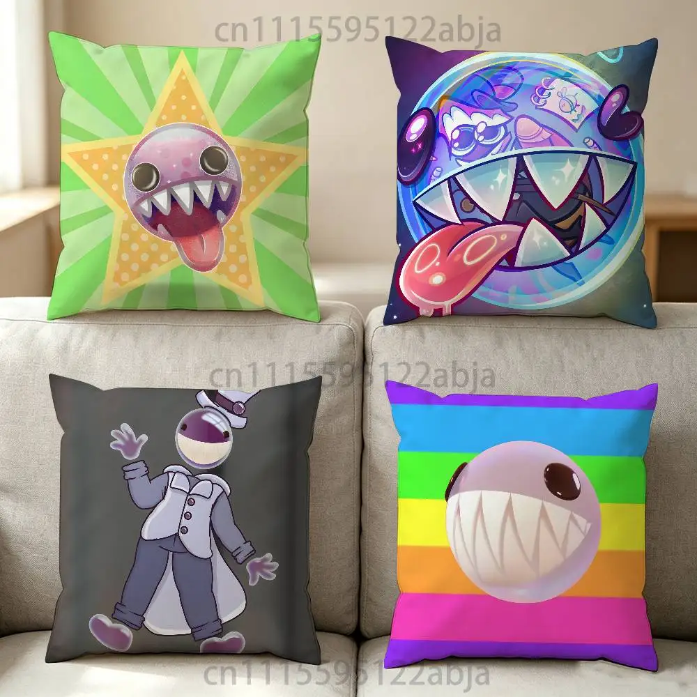 B-Bubble Throw Pillow Case 50x50cm DIY Square Pillowcase Square Office Cushion Cover