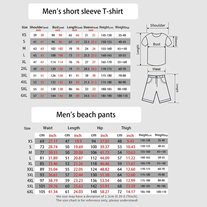 New Men's Suit Summer Casual Breathable Refreshing Suit Printed 3D Letters Oversized Fashion Men's Shirt Short Sleeve XS-6XL