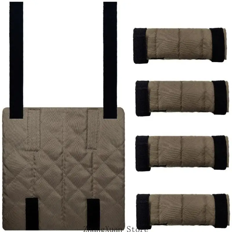 Etagenbett-Leiterpolster mit verstellbarem Riemen, Etagenbett-Leiterabdeckung 9,8 × 9,8 Zoll 3XUF – Detail 2