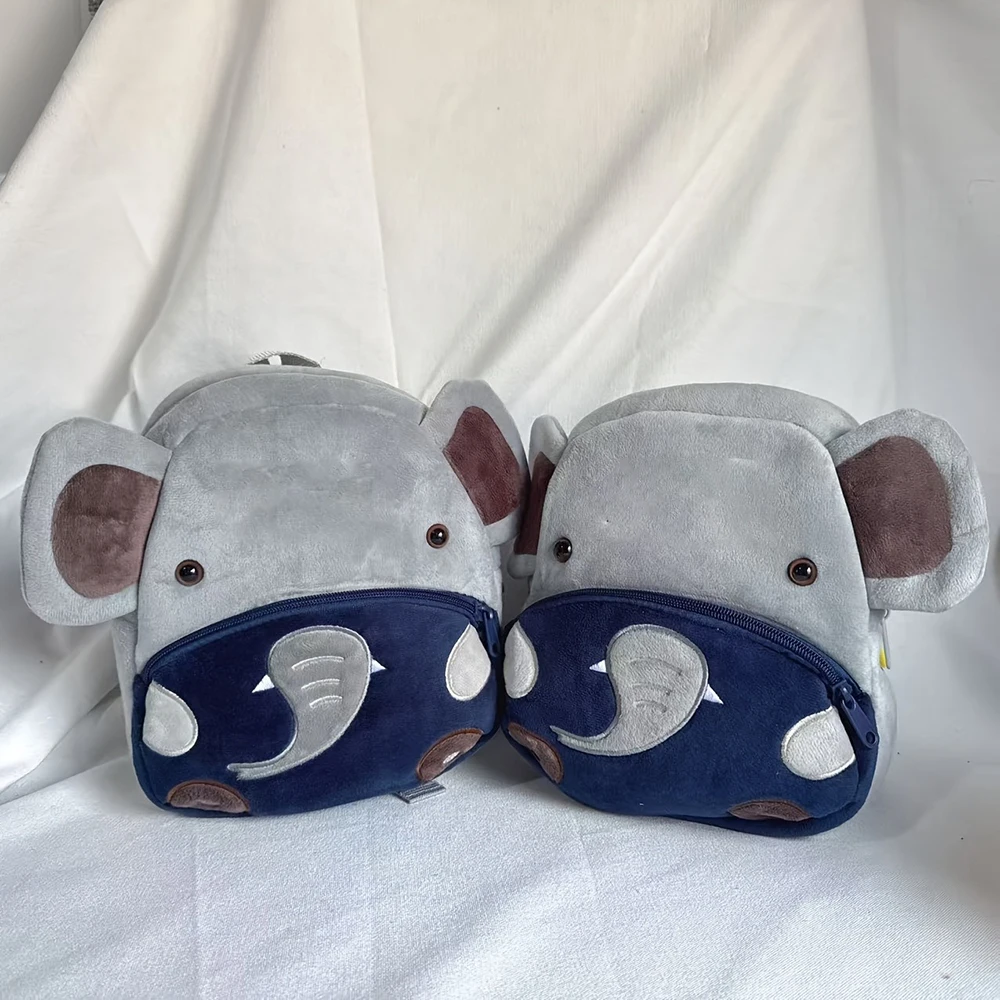 Children's cartoon animal backpacks, kindergarten children's school bags, baby school bags, boys' school bags