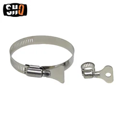 304 Stainless Steel Strong Hose Clamp T Bolt Air Water Pipe Fuel Hose Clips Welding Hardware Repair Tool Fasteners Clamps 1pc