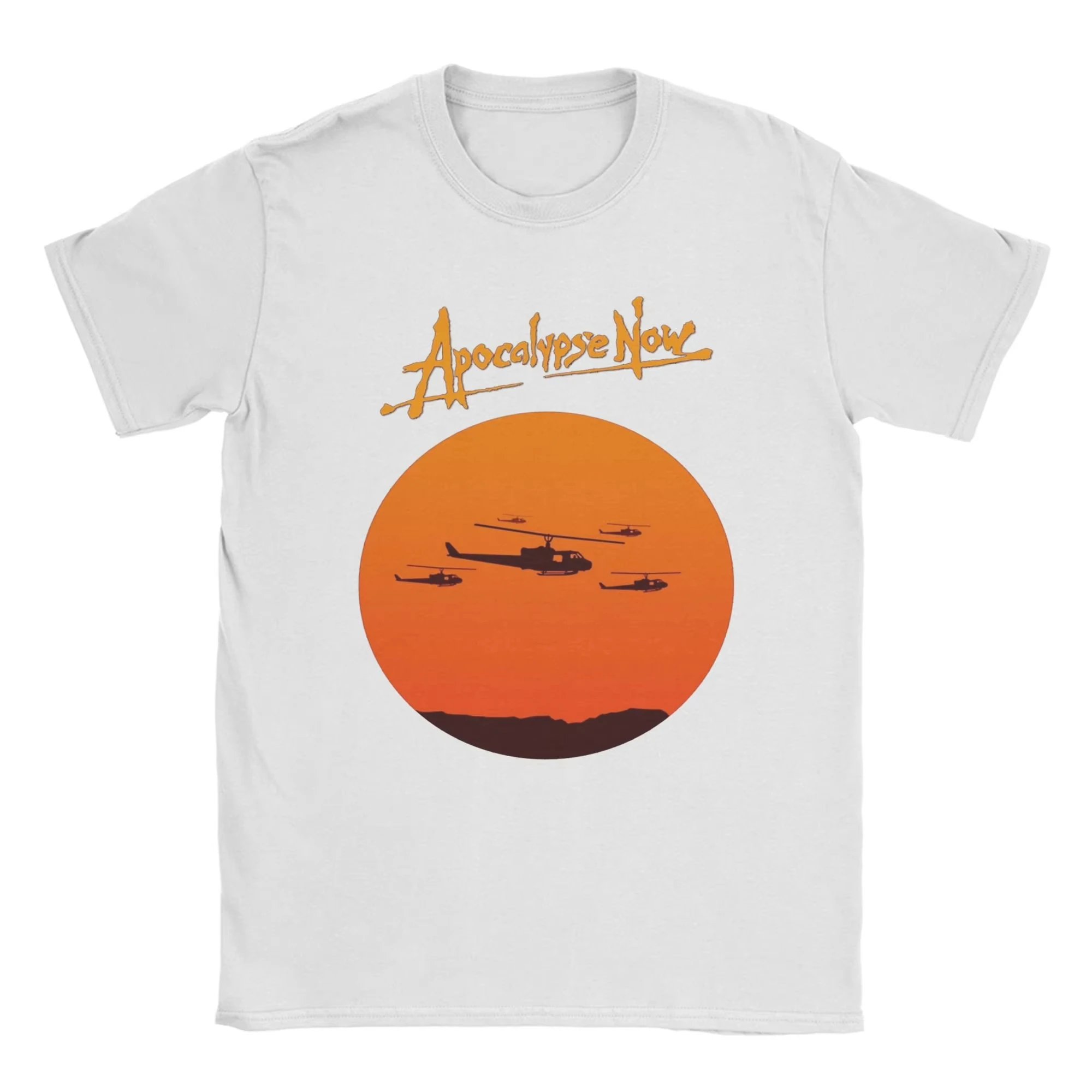 

Cool Apocalypse Now T-Shirts for Men Crew Neck Pure Cotton T Shirt Short Sleeve Tees Birthday Gift Tops