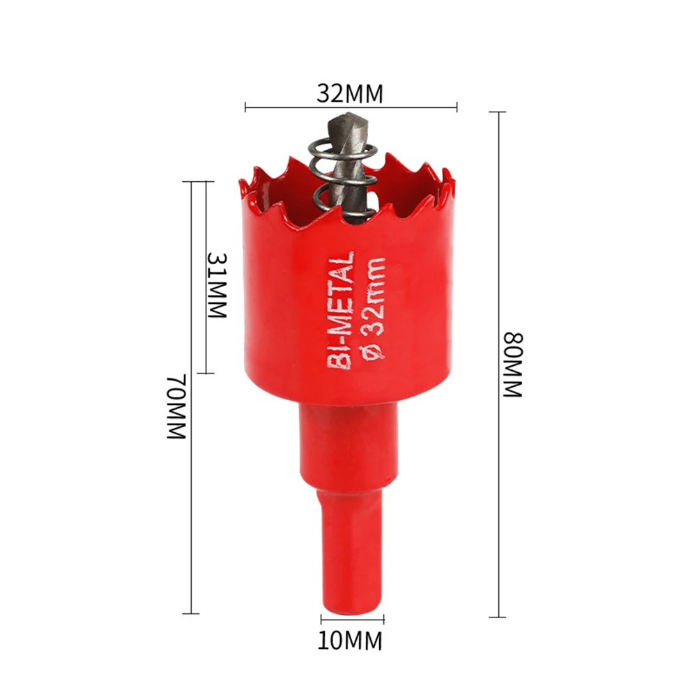 Hole Saws Drilling for Wood Plastic PVC Thin Sheet Aluminum Alloy 32mm 25mm 20mm DIY Woodworking Forester Bit Metal Cutting - view 6