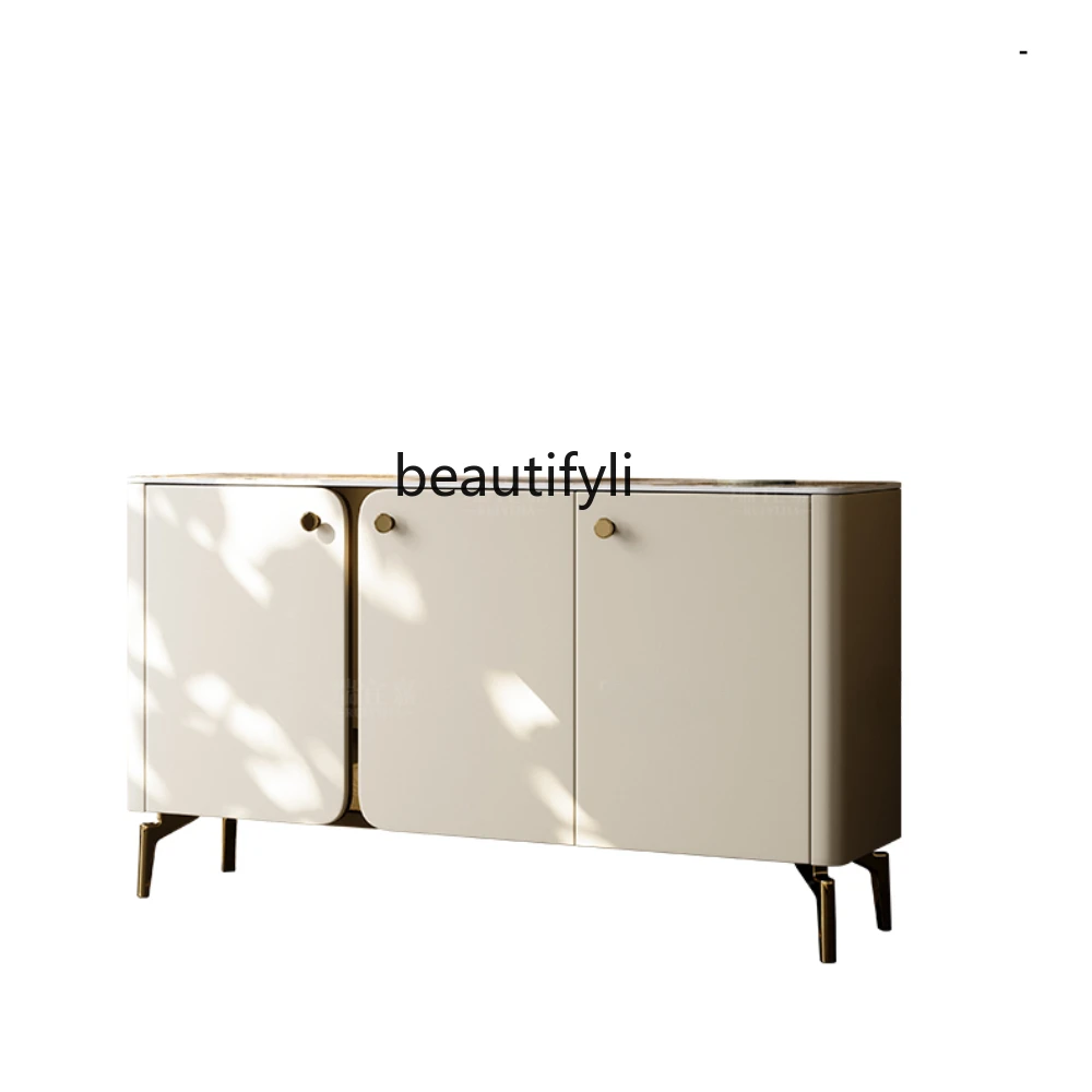 

Light Luxury Minimalist Sideboard Cabinet Hallway Shoe Cabinet Integrated Household Partition Curio Cabinet