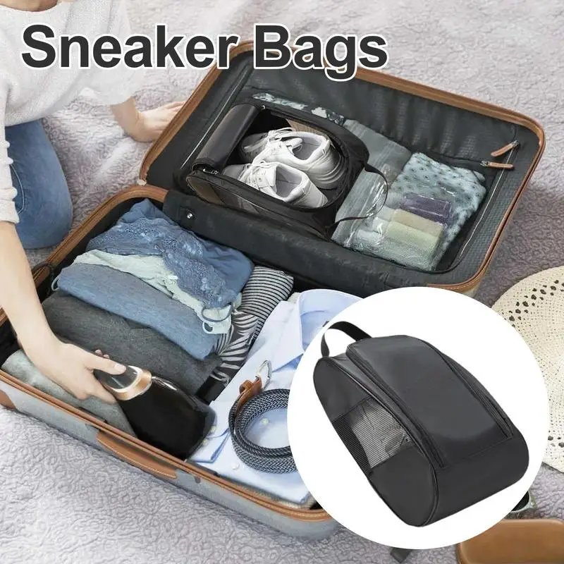 Travel Shoe Bag Shoes Storage Waterproof Packing Bag Multi-Functional Sneakers Case For Football Shoes Basketball Shoes And