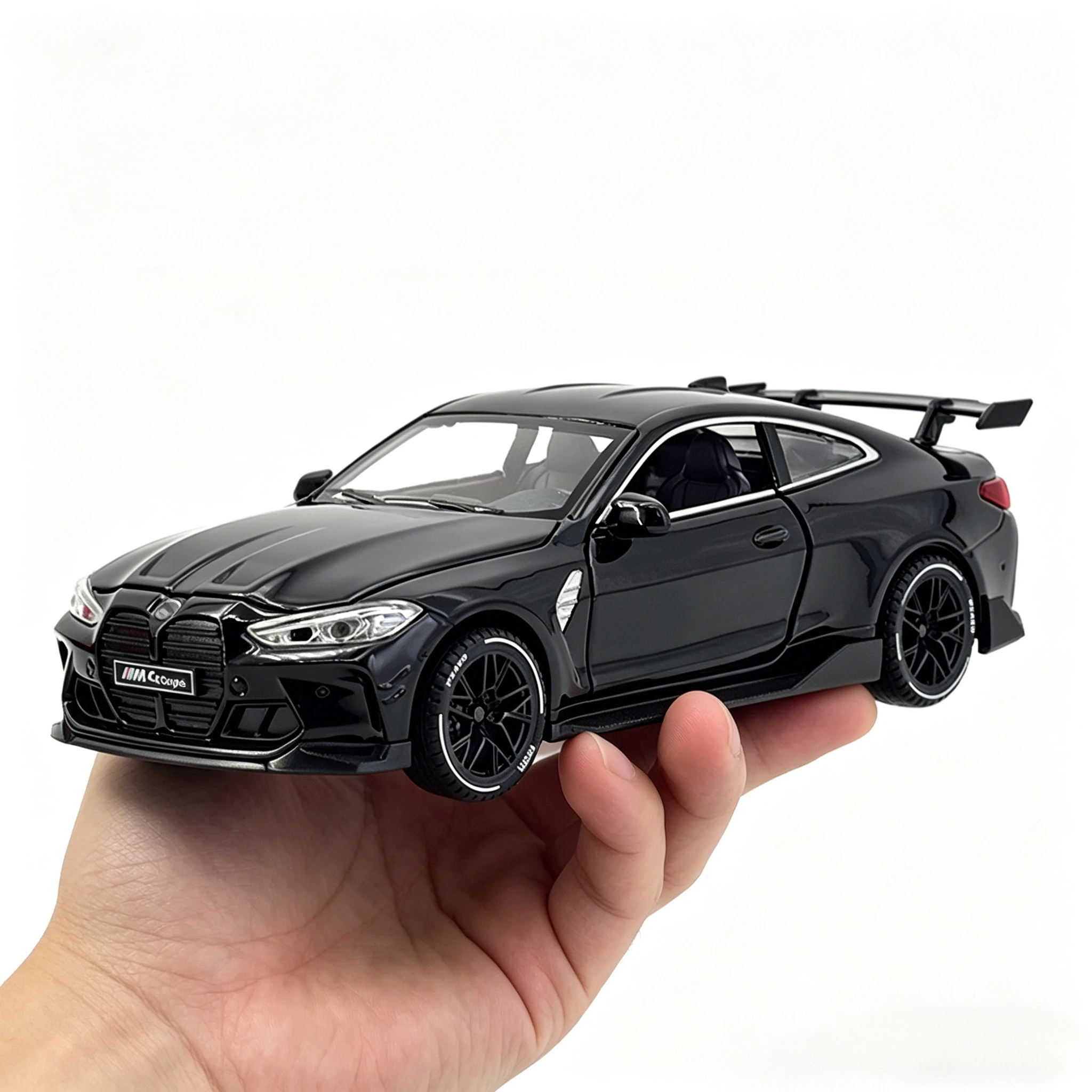

Miniature 1:32 M4 Sports Coupe Alloy Diecast Model Car Home Trend Toy Decorations Ornament Collectibles Holiday Gifts