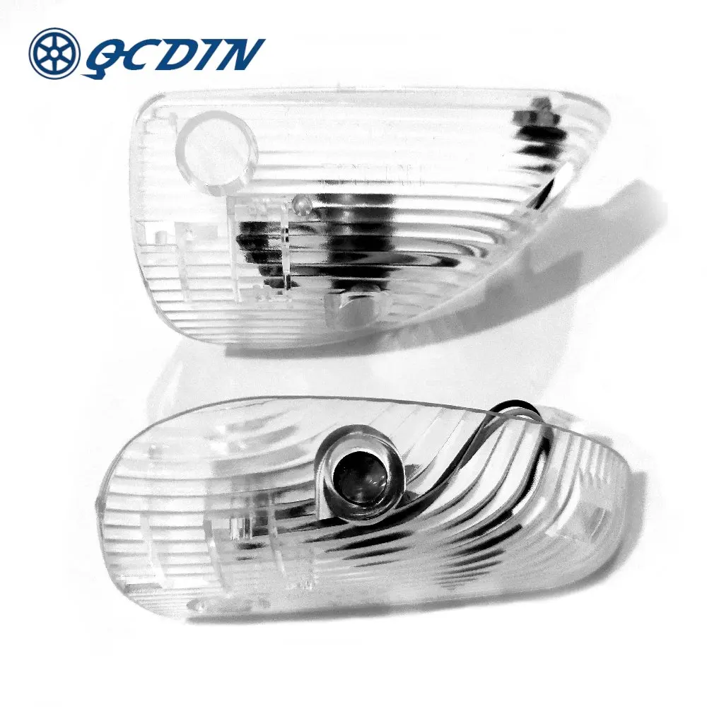 QCDIN for Alfa Romeo GT LED Logo Projector Lamp Logo Door LED Puddle Light for Alfa Romeo GT Error Free Welcome Light