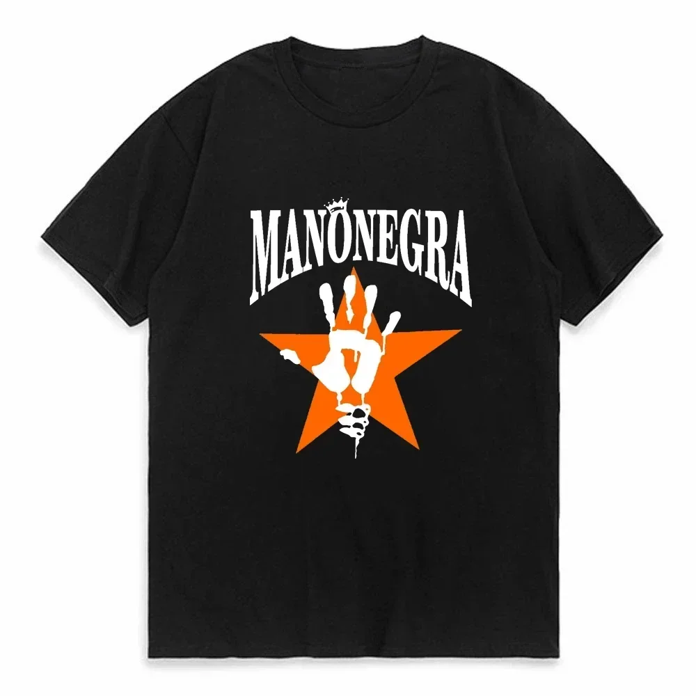 T-shirt manches courtes homme, original, à la mode, MANO NEGRA KING OF MANU CHAO MALA VIDA SKA PUNK BAND T-Coalition