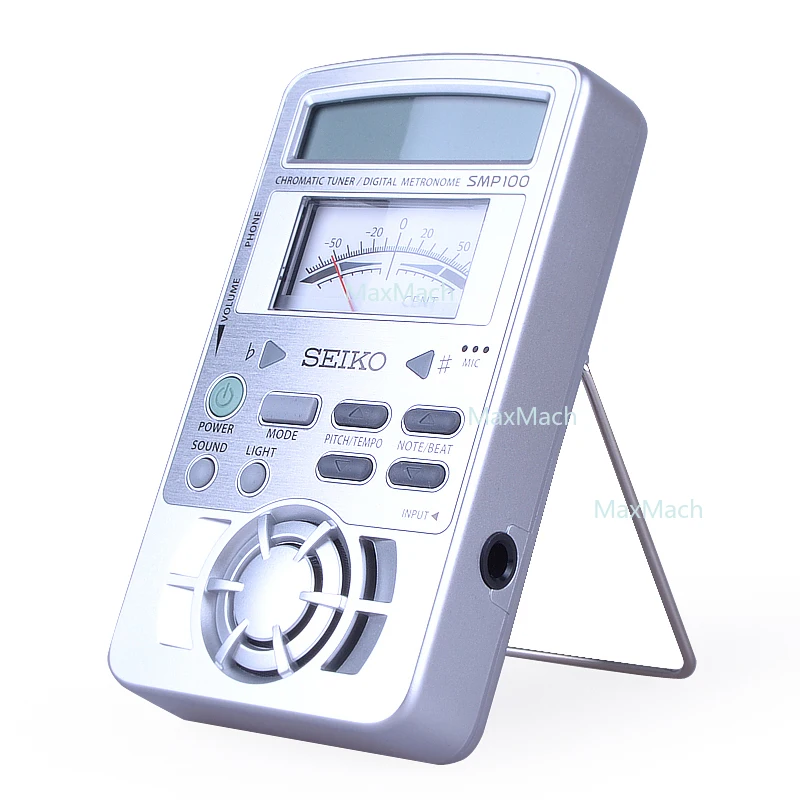 SEIKO Japan Professional SMP100 موالف لوني ومقياس تناظري للمسرع وصوت عالٍ